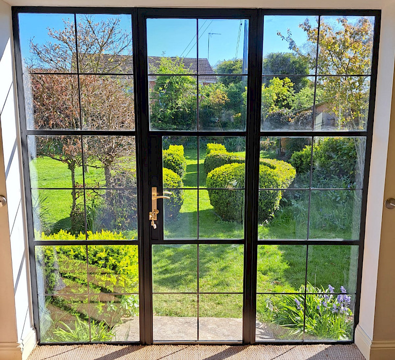 Traditional steel window install for a Cotswold Cottage