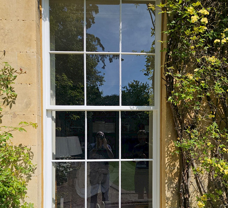 Full sash window restoration